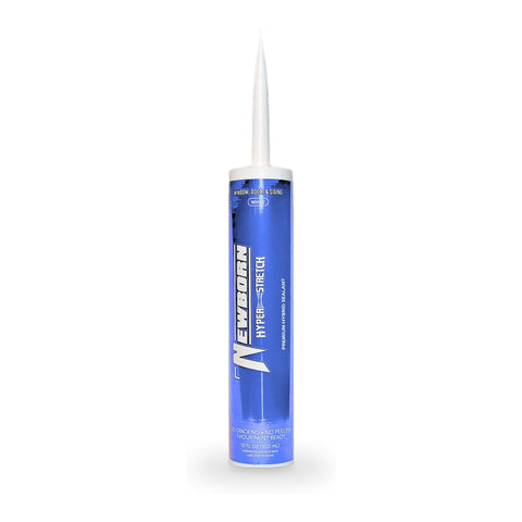 Newborn Window, Door & Siding Sealant, White, 10 oz cartridge