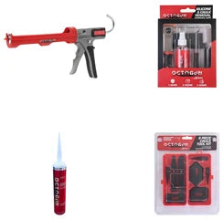 208D gun, removal kit, silicone and tool kit