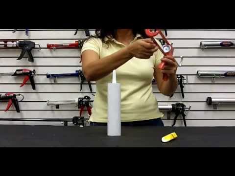 Newborn caulk gun video thumbnail