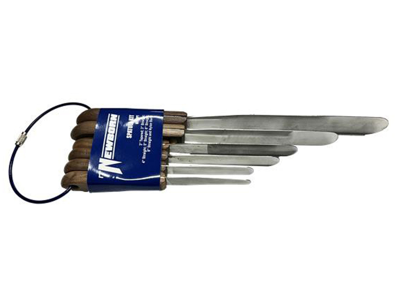 Straight Spatula Kit [KIT-SPT] - 6-Piece Spatula Set