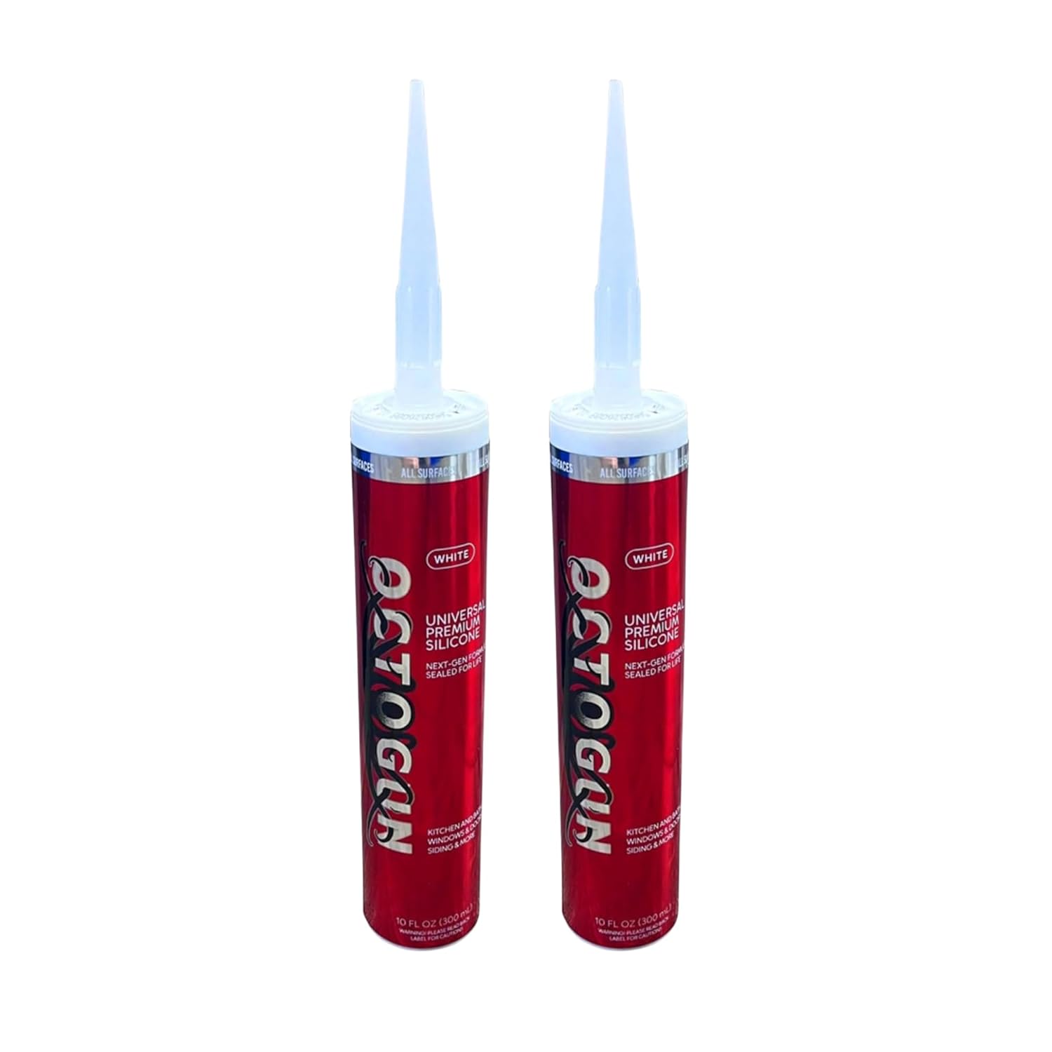 Octogun Silicone, White — 2-Pack