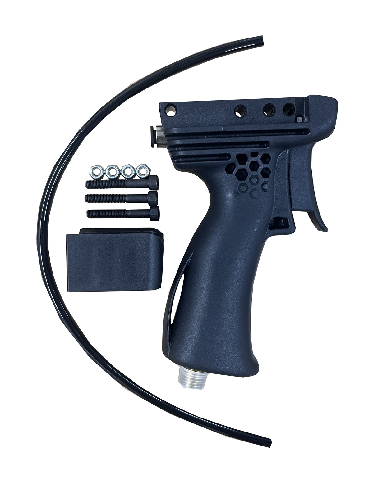 Pneumatic trigger handle with hose and mounting hardware [PA-22H]