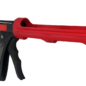 Back view image of Octogun with caulk scraper tool