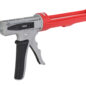 Back view image of Octogun with caulk scraping square