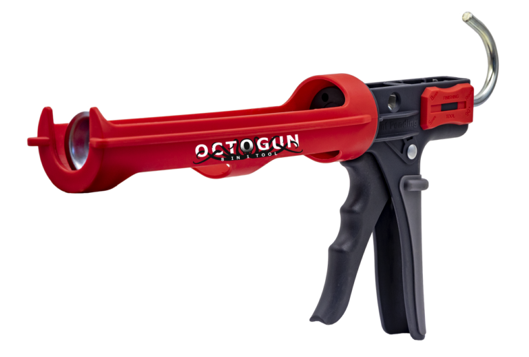 Front view image of Octogun with 4-sided tooling square