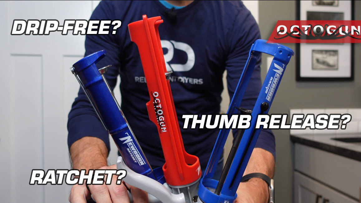 Drip-Free vs. Thumb Release vs. Ratchet Caulk Guns: Which Caulk Gun is Best for Your Project?