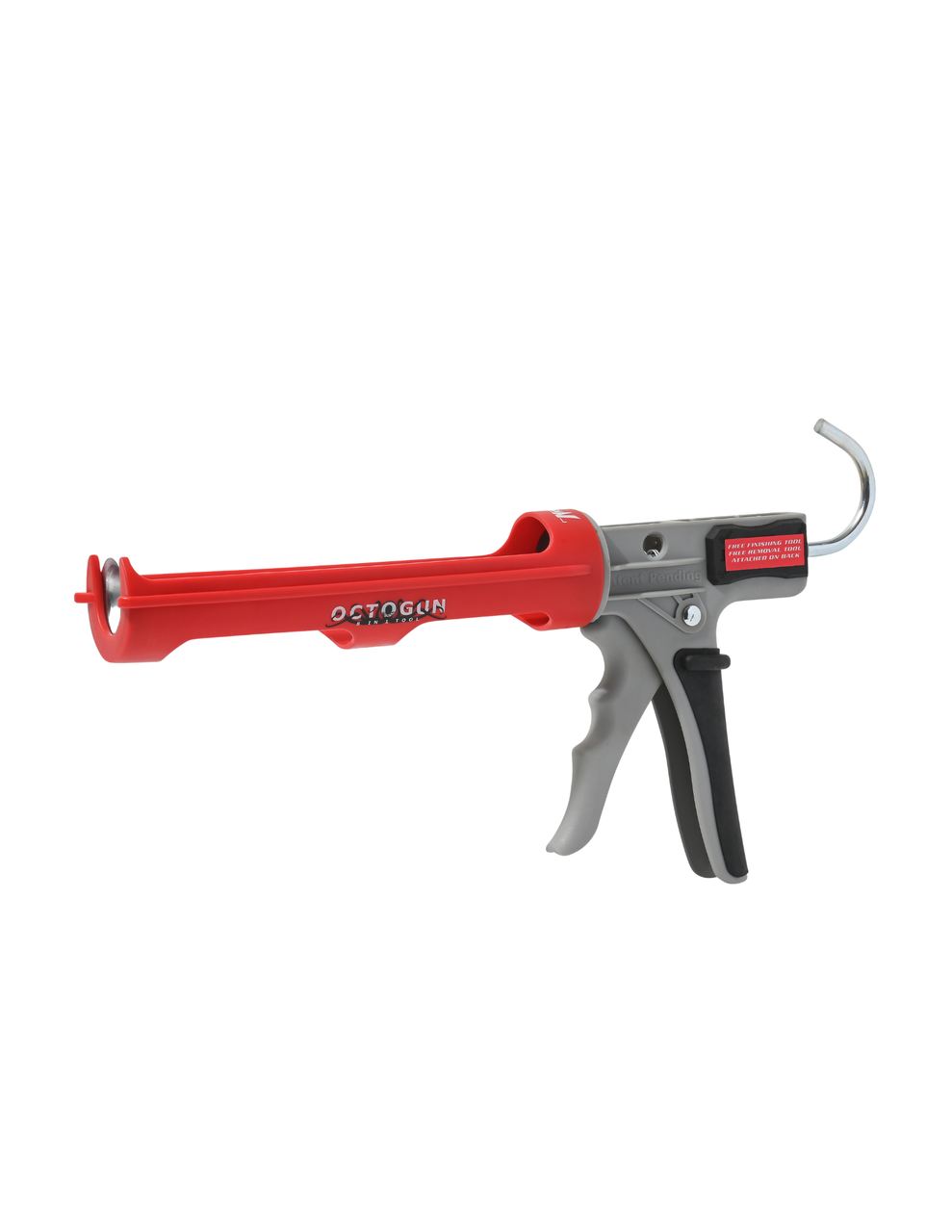 Front view image of Octogun with 4-sided tooling square