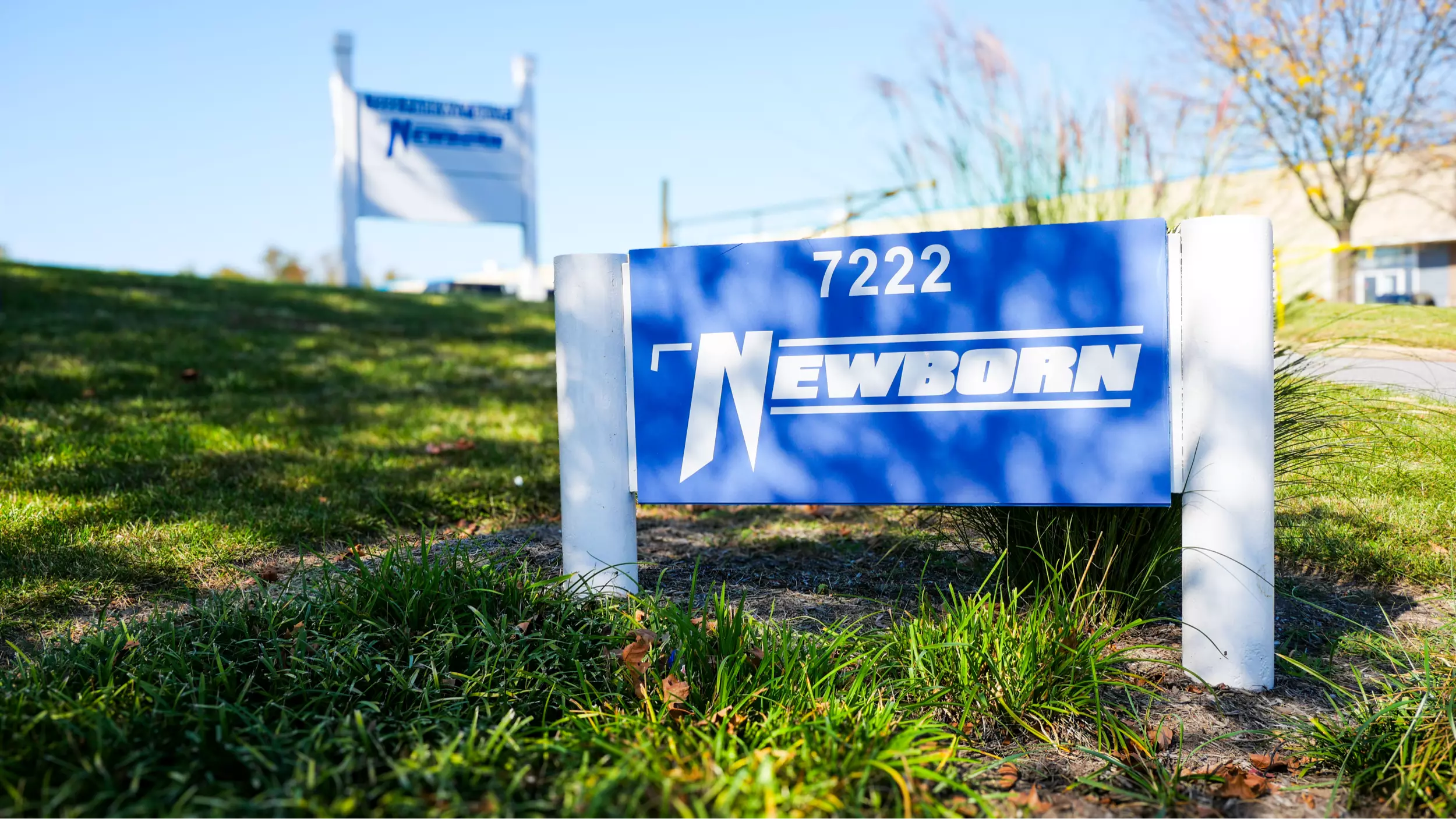 Newborn Caulk Guns office sign.